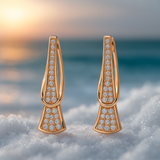 Amara | Romantic Earrings, Handcrafted