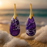 Elvirea | Lilac Sunset Earrings