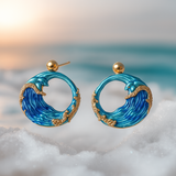 Drahomíra | Hand-Painted Art in Waves