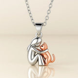 Marie | Cat Hug Necklace