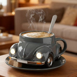 GREYBREW | Ceramic Mug Decorated with a Car Motif
