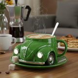 CARISTA | Classic Car Pattern Espresso Cup
